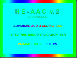Technologie kodeka audo HE-AAC v. 2