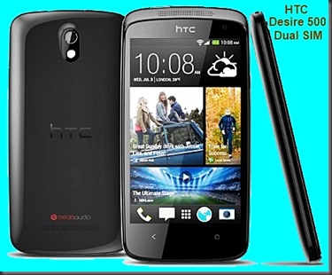 Smartfon HTC Desire 500 Dual SIM